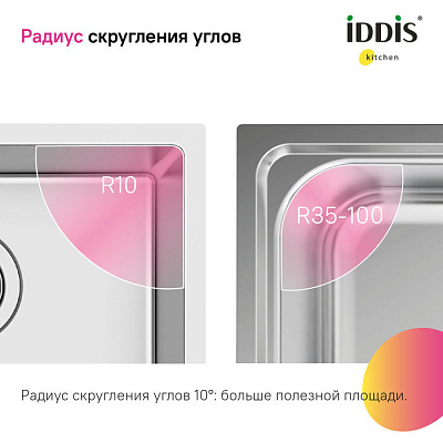 Мойка Iddis Prime PRI44S0i77