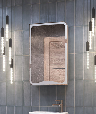 Зеркальный шкаф в ванную 45 см Vigo Callao 450 zsh.CAL.45