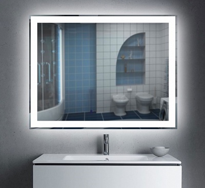Зеркало Simple Camelia 1100*700.212 SuperLed (хол.свет)+подогрев+сенс.выкл.на взмах