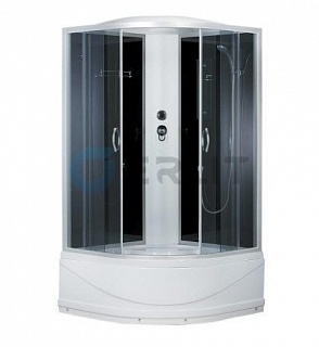 Душевая кабина угловая 90х90 ERLIT ER 3509TP-C4 четверть круга высокий поддон