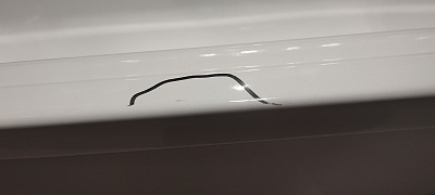 Ванна стальная 170х70 ANTIKA с рантом А-70001 с опорной подставкой (УЦЕНКА)