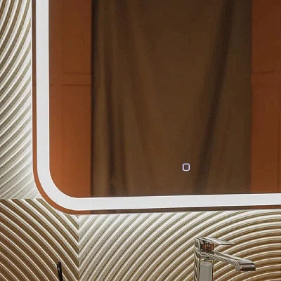 Зеркало с подсветкой 700х685 Silver Mirrors Стив - Л/Stiv - Lite LED-00002575