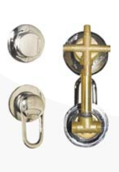 Смеситель для душевой кабины 4-х режимный 100 мм в сборе под хомут MirWell 0921075004