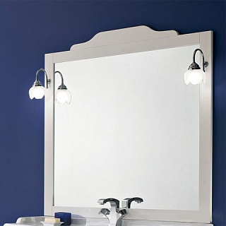 Зеркало Bagno Piu Sophia SO\26 bianco opaco