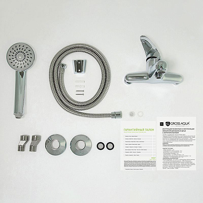 Смеситель для ванны GROSS AQUA Elegance 2500500С