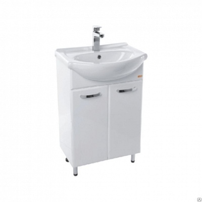Тумба без раковины Sanita Вега 52 (разборная) VGSACW55013F2