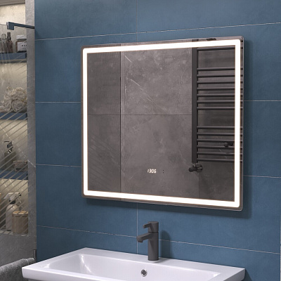 Зеркало 80х70 VIGO Geometry Luxe 800 на взмах