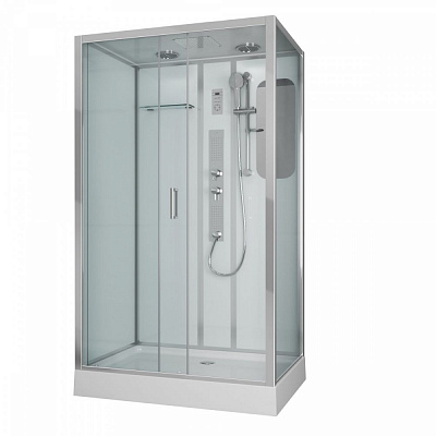 Душевая кабина 120х80 Niagara NG 6012-01GQL левый угол
