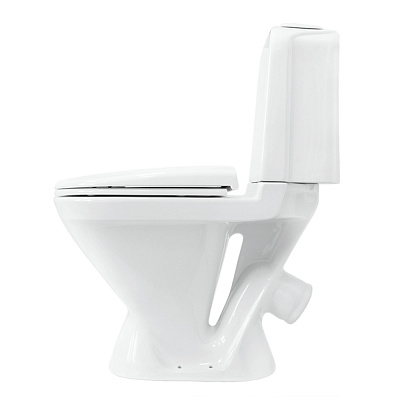 Унитаз-компакт Sanita Luxe Classic сиденье микролифт WC.CC/Classic/2-TM/WHT.G/S1