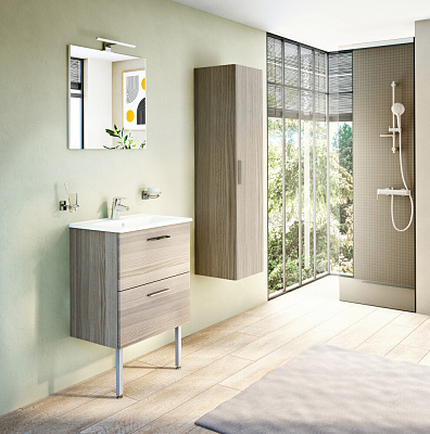 Душевой комплект, брашированный никель Vitra Bliss A4574334EXP