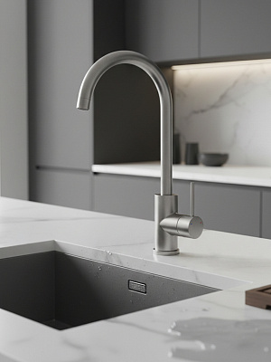 Смеситель для кухни из нержавеющей стали SUS304 CALORIE CAL50224-5