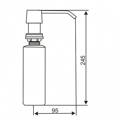 Дозатор Longran Standart LD0005 SS