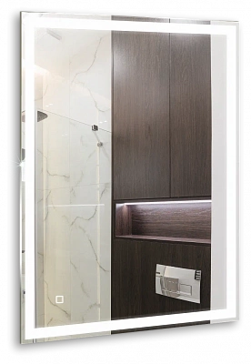 Зеркало 60х80 сенсорный выключатель Silver Mirrors Ливия LED-00002693