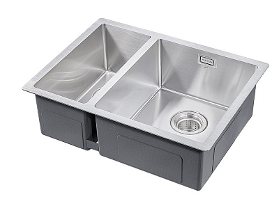 Мойка для кухни нержавеющая Paulmark Annex PM545944-BSR