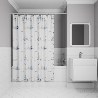 Штора для ванной 200x180 Iddis Base BO02P18i11