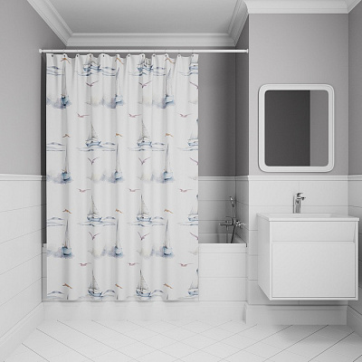 Штора для ванной 200x180 Iddis Base BO02P18i11