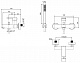Смеситель для ванны и душа CEZARES UNIKA-VDM UNIKA-VDM-03/24