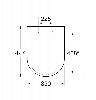 Сиденье Roca The Gap микролифт, supralit A80173200B