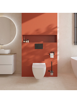 Унитаз подвесной безободковый, Vitra Shift 7742B003-0075 сиденье 810-003-009