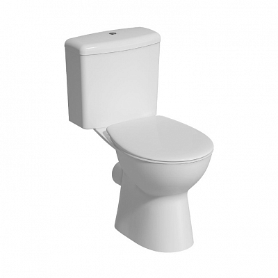 Унитаз-компакт безободковый VitrA S10 SmoothFlush с сиденьем микролифт 9864B003-7201