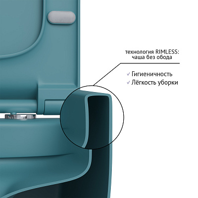 Унитаз подвесной Berges Ego Xl 082140
