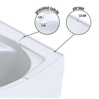 Душевая кабина Niagara Eco E90/40/MT (90х90х215)