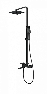 Душевая система Wonzon & Woghand EDGE, Черный матовый WW-88739003-MB