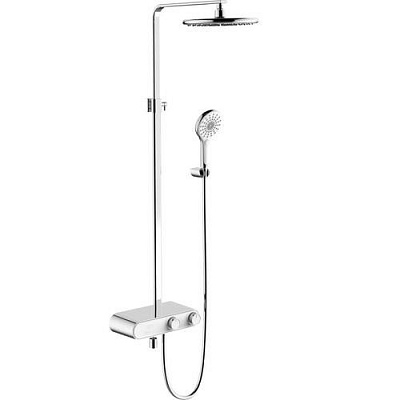 Gappo G2495-1 Душевая система с   верх.душем.излив,хром