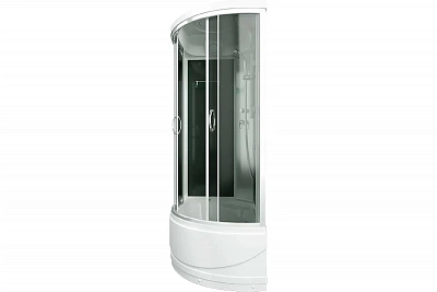 Душевая кабина 120x80x215 Erlit с высоким поддоном, с сиденьем ER3512TPL-C2-RUS