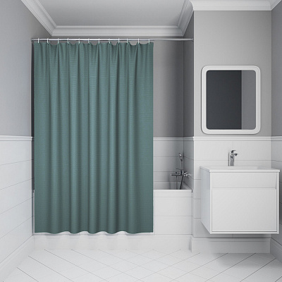 Штора для ванной 200x180 см Iddis Décor DW05P18i11