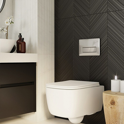 Клавиша смыва, пневматическая IDDIS , хром, Profix Air, PRA41CHi77