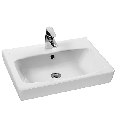 Тумба с раковиной Aquaton Скай PRO 60 белый глянец 1A238201SY010