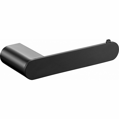 Держатель для туалетной бумаги без крышки Wonzon & Woghand carbon, черный ww-7716