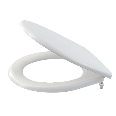 Сидение для унитаза белое Softclose, петли P098 AlcaPlast A604