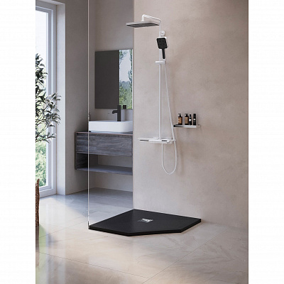 Душевой поддон 130х70 прямоугольный RGW ST-G  700x1300