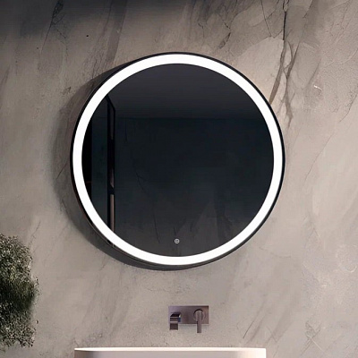 Зеркало d77 сенсорный выключатель теплый холодный свет Silver Mirrors Перла - ТХ LED-00002696