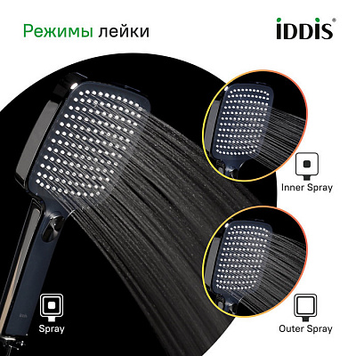 Лейка для душа Iddis Esper ESP3FGSi18