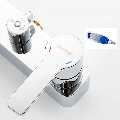 Душевая система Gappo G02 G2402, хром