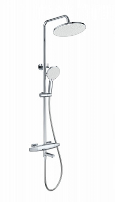 Душевая система с термостатом Wonzon & Woghand NEO, Хром WW-B3035-A2-CR