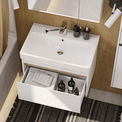 Раковина AQUATON Адриана 70 мебельная 1WH501628