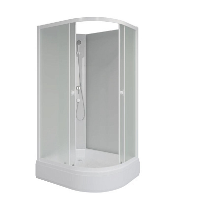 Душевая кабина Niagara Promo P100/80/26L/MT/BK 1000х800х1950 4 места