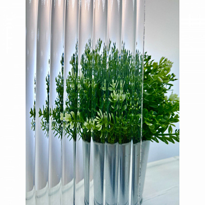 Душевая перегородка 100*195 RGW WA-08-B Чёрный/Ribbed/8 мм (Easy)06100810-154