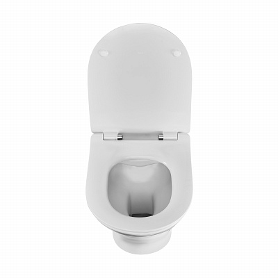 Комплекты унитаз с инсталляцией ПЭК Roca Faro ZRU9307613 подвесная чаша Rimless + сиденье + панель слива