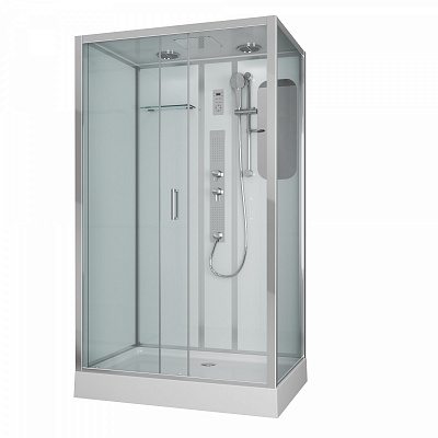 Душевая кабина 120х80 Niagara NG 6012-01GQL левый угол