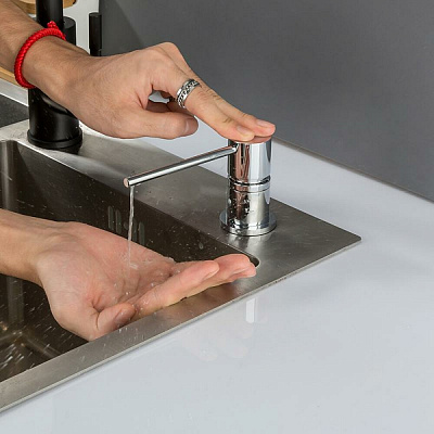 Дозатор латунь/хром 300м Gappo G402