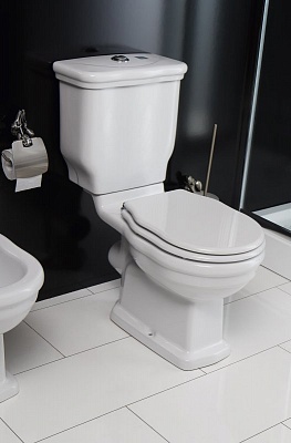 Сиденье МДФ Soft close металлическое крепление Belbagno BOHEME  BB115SCM-BRN