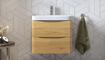 Тумба подвесная Velvex Clay 60.2Y (дуб верона) (для рак.217490)