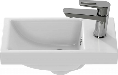 Раковина мебельная COMO 40 1 отверстие Cersanit UM-COM40/1