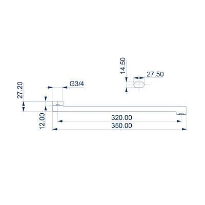 Излив длинный для смесителя 995F32C2SM Iddis Optima Home