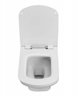 Сиденье Roca Dama Senso микролифт, тонкое, быстрое снятие, дюропласт ZRU9302991